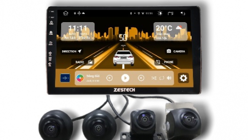 Màn hình ô tô DVD Android Zestech ZT360 tích hợp camera 360 – Tiêu chuẩn xuất Mỹ